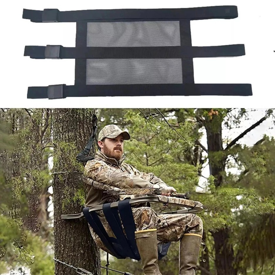 Universal Fitting Tree Stand Seat Replacement Adjustable for Ladder Stand Seat