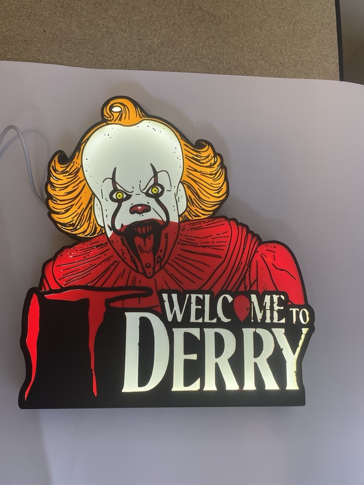 Pennywise Light Box Sign V2