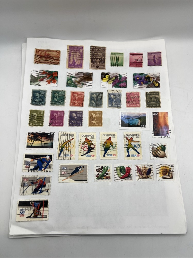 United States Postal Stamps 🔥 Please Read Description