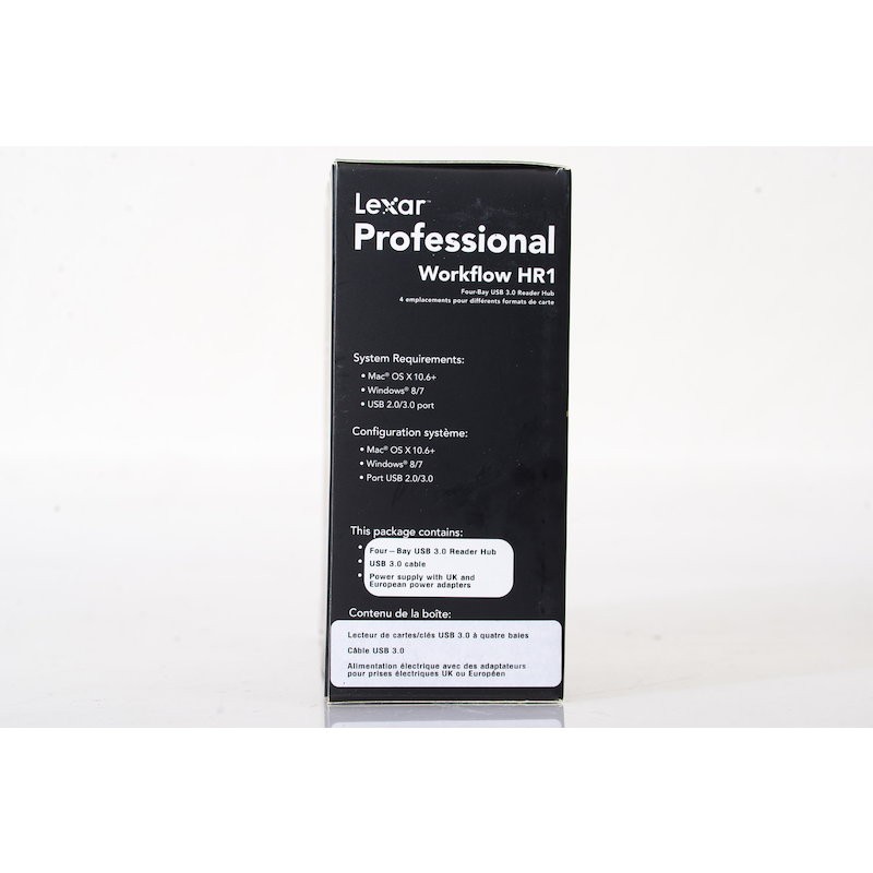 Lexar Professional Workflow HR1 USB 3.0 Quad-Card-Reader-Hub Card-Reader -