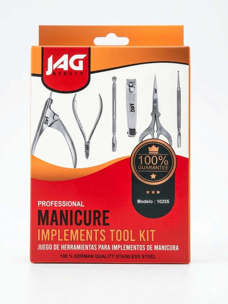 Professional Manicure Implements Tools kits 100% German Quality StainlessSteel