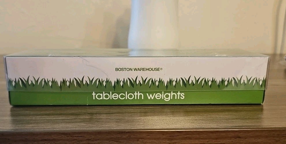 Boston Warehouse Tablecloth Weights 4pk