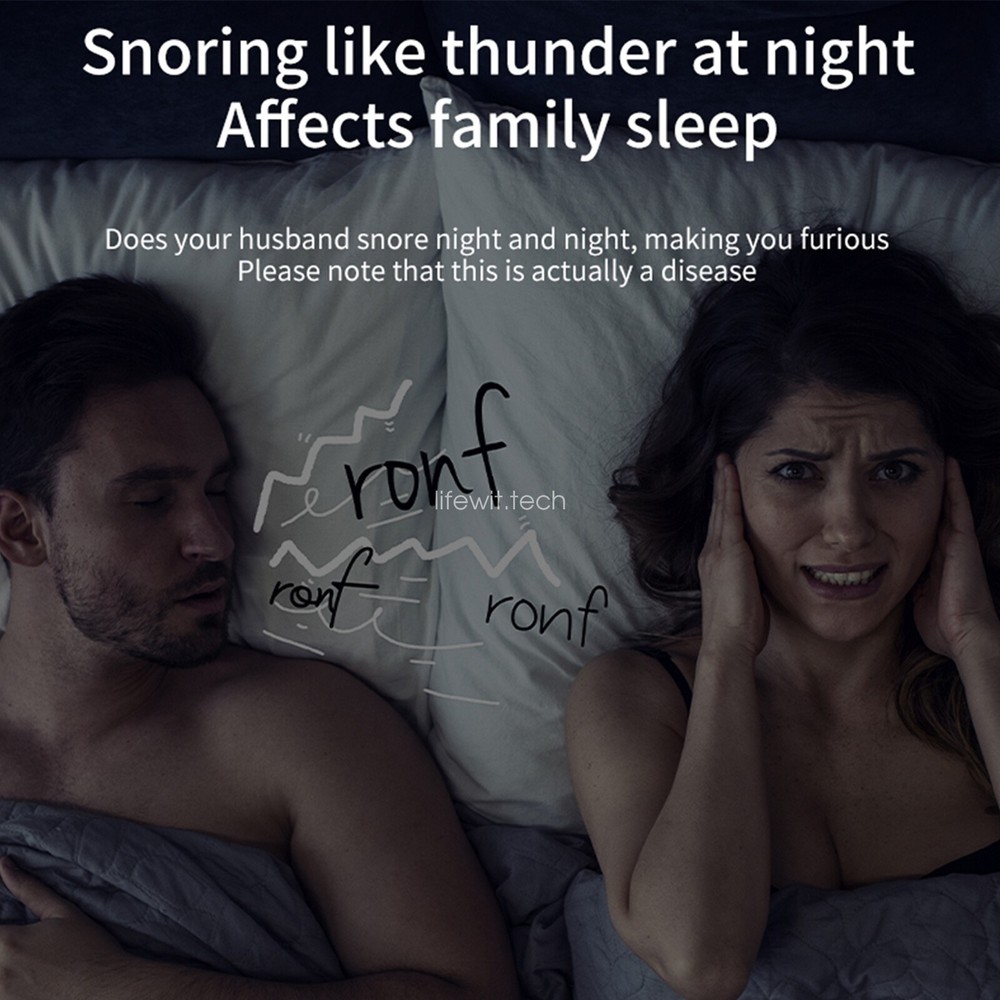 Professional Adjustment Anti-Snore Device Breathe Easy Smart Snoring Solution