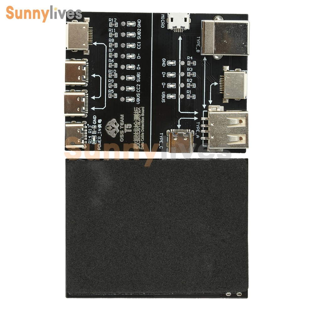 T5 Multifunctional Interface Cable Detection Module Data Cable abnormal testing