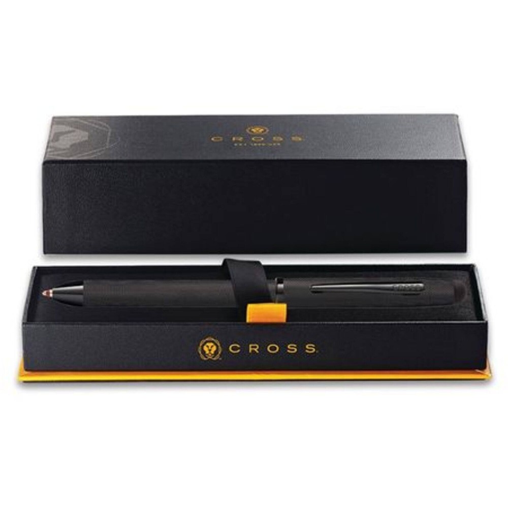 Cross Multifunction Pen Tech3+ Brushed Black PVD Diamond Pattern AT0090-19