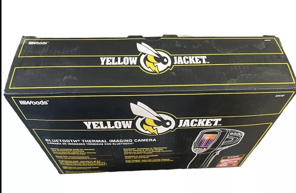 Yellow Jacket Thermal Imaging Camera with Bluetooth HVAC Electrical