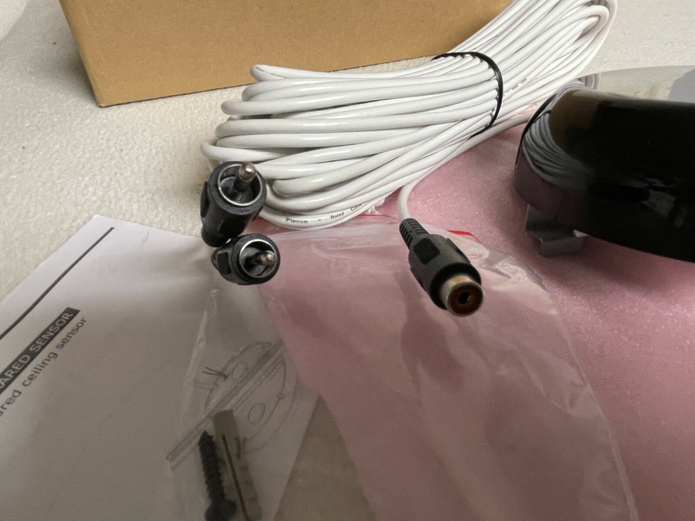 NEW Teach Logic ICS-52 Ceiling Dome Sensor w 50ft Cable (RCA)