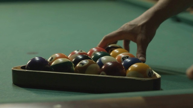 Complete Billiard Balls Set with Triangle Rack, 9-Ball Diamond Rack, Cue Chalks