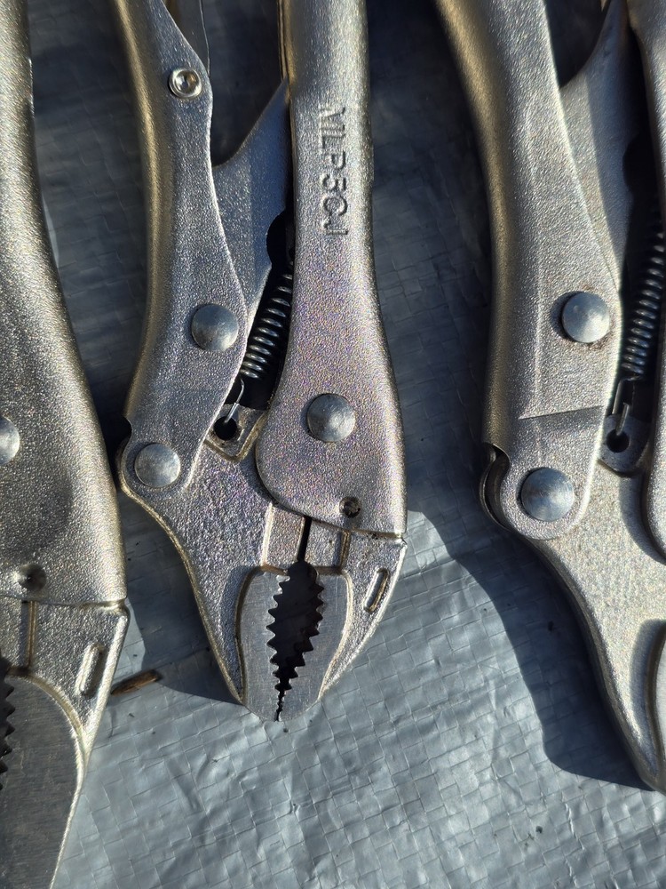 MAC Tools 9 pcs Vise Grip & C-Clamp Locking Pliers