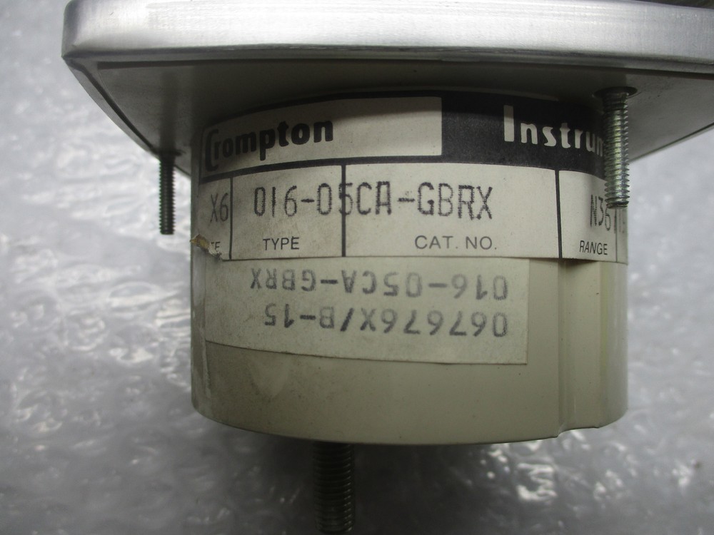 CROMPTON 016-05CA-GBRX PANEL METER 150-150AMP NSNP