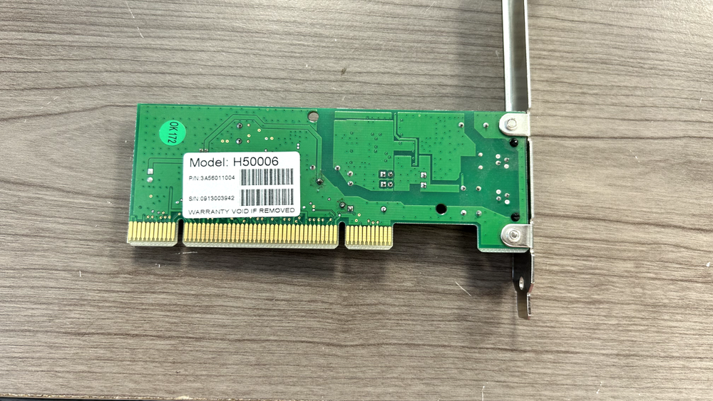 Agere Modem Card PCI Model H50006 3A56011004