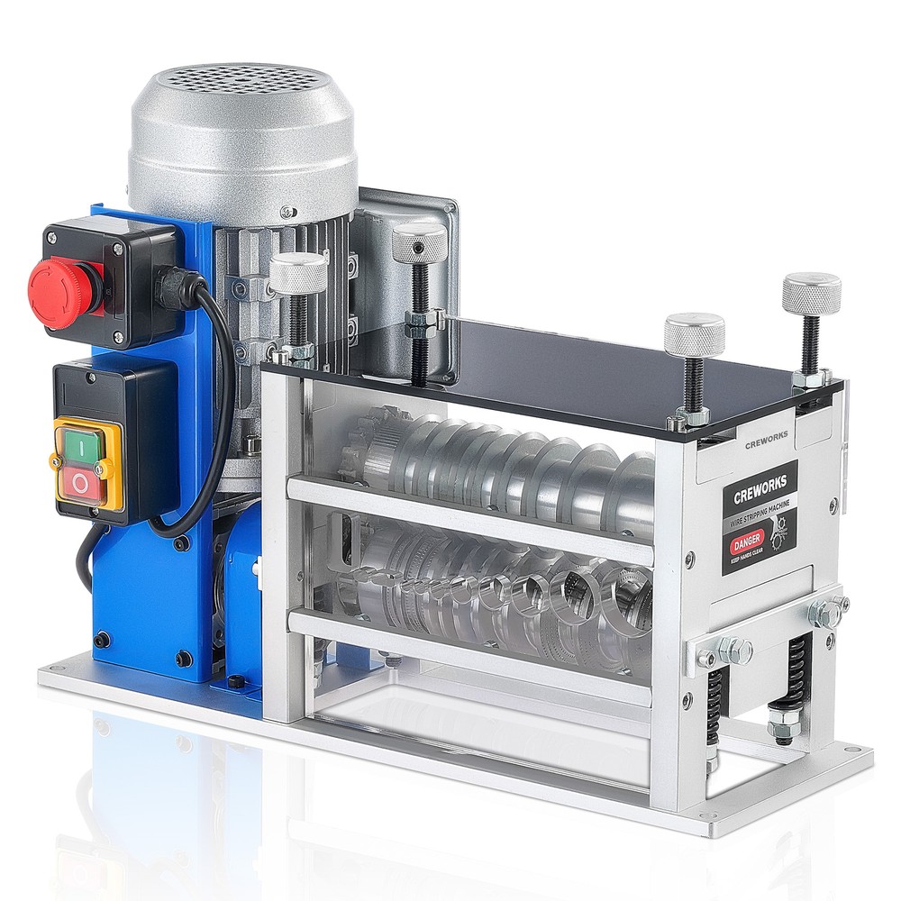 CREWORKS Automatic Wire Stripping Machine for 0.06-1.6in Copper Electrical Wires