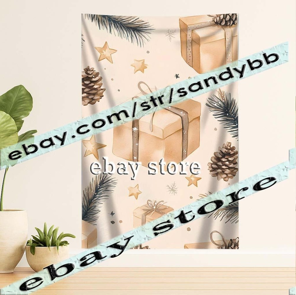 Soft Beige Tapestry Gift Boxes 39X59 in