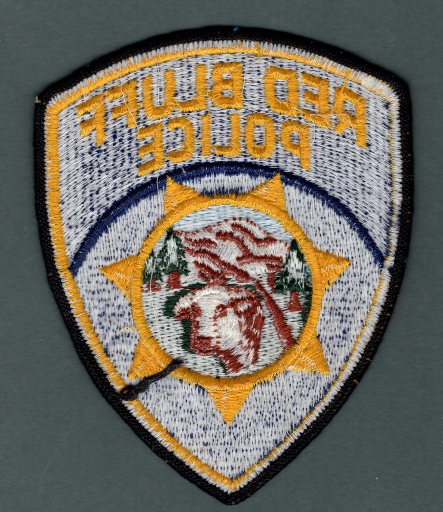 Red Bluff California Police Patch