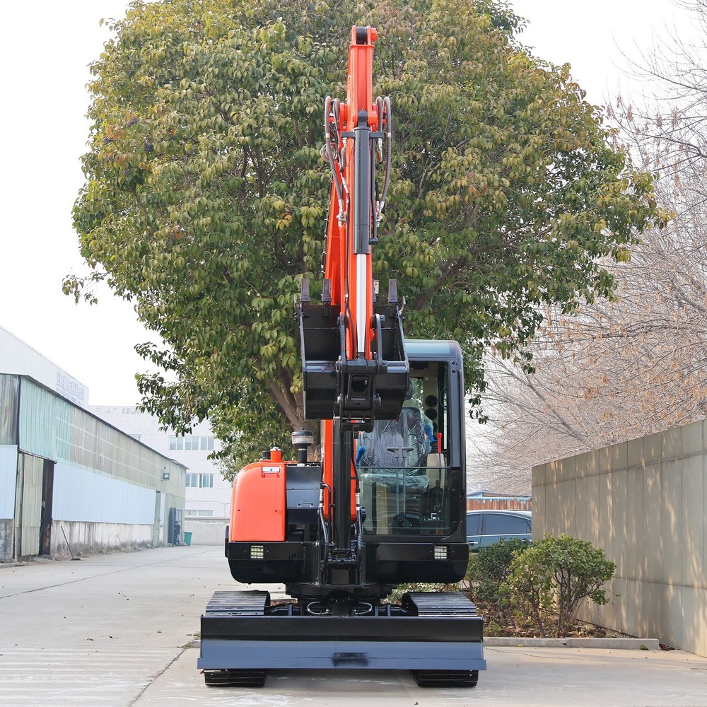 6-Ton Mini Excavator Yanmar Engine Powered with AC Cabin & Multi Digger Accessor