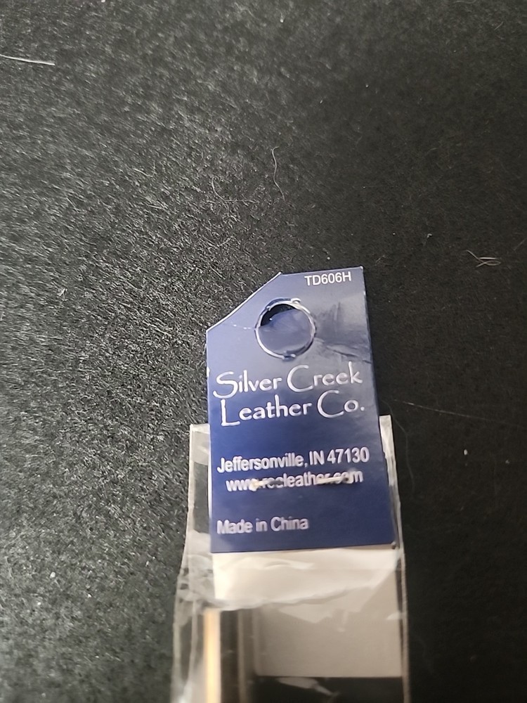 Realeather Crafts 1pc Half Circle Stamping Tools Leather Crafting !