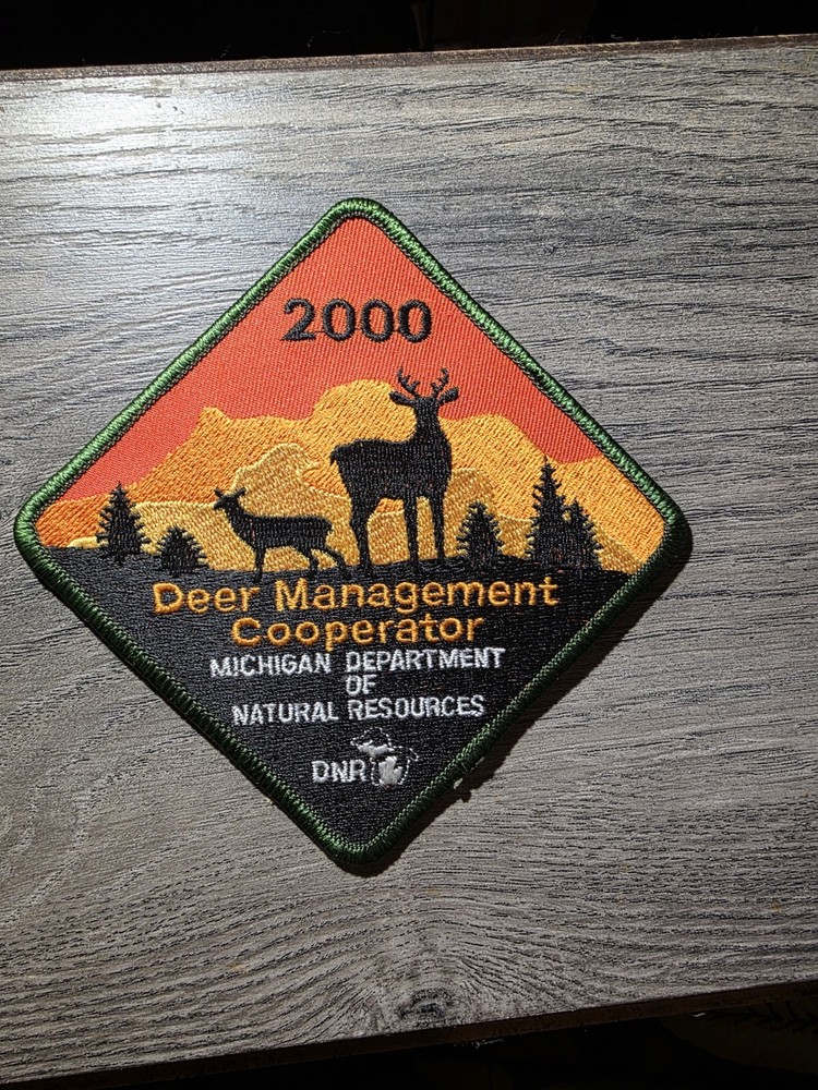 2000 Michigan DNR Successful Deer Hunting Patch