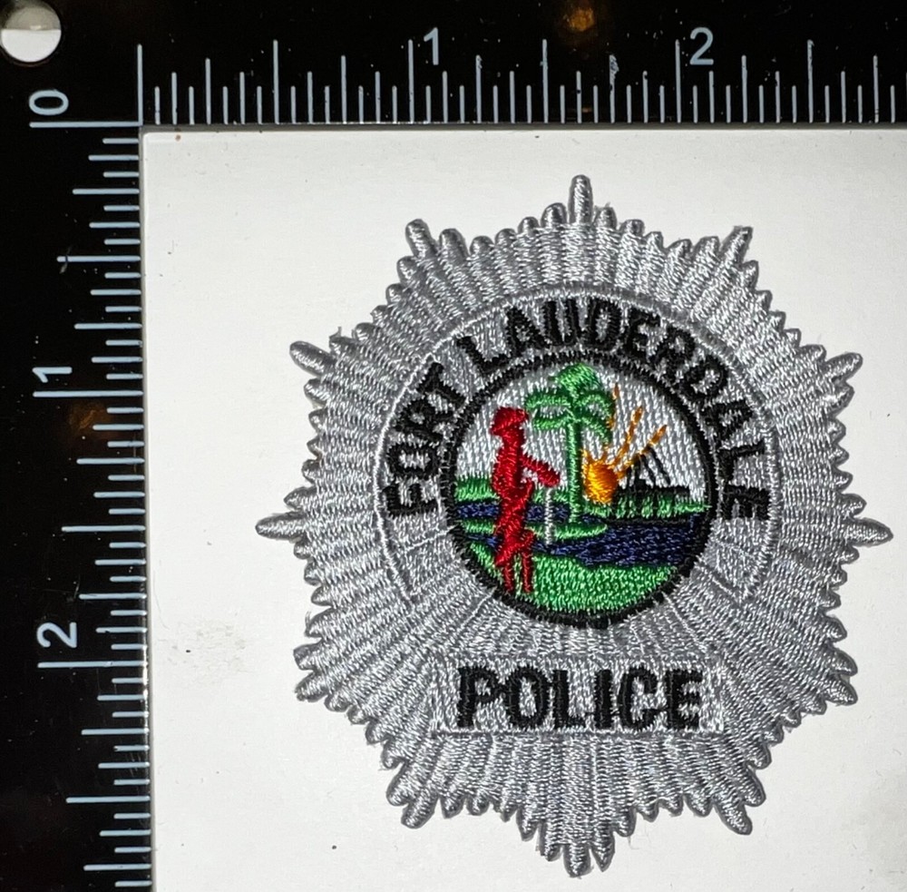 Ft Lauderale Florida FL Police Department Patch