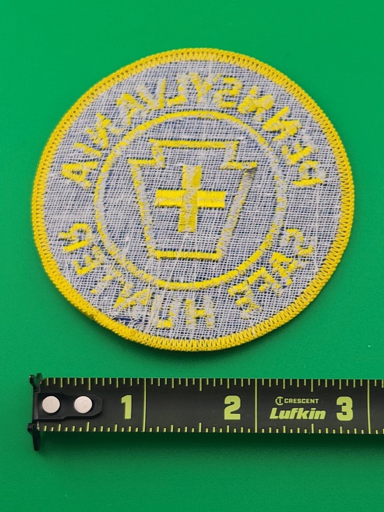 Pennsylvania Safe Hunter Yellow & Blue Patch NEW