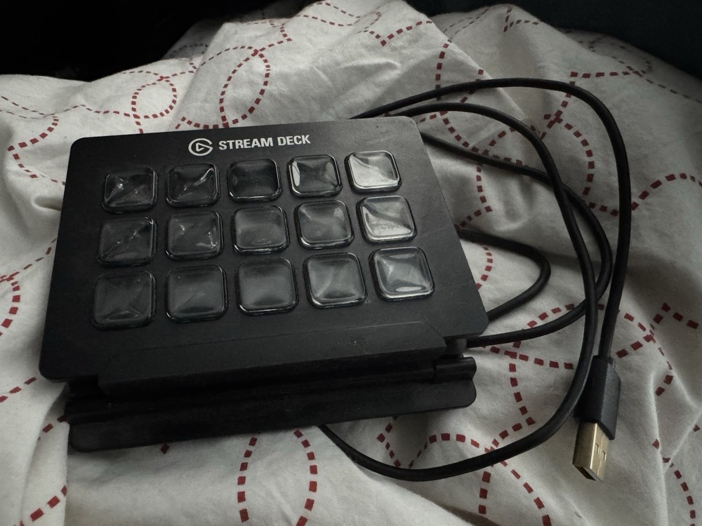 Elgato Stream Deck MK.2 Live Content Creation Controller - Black, 15 Keys