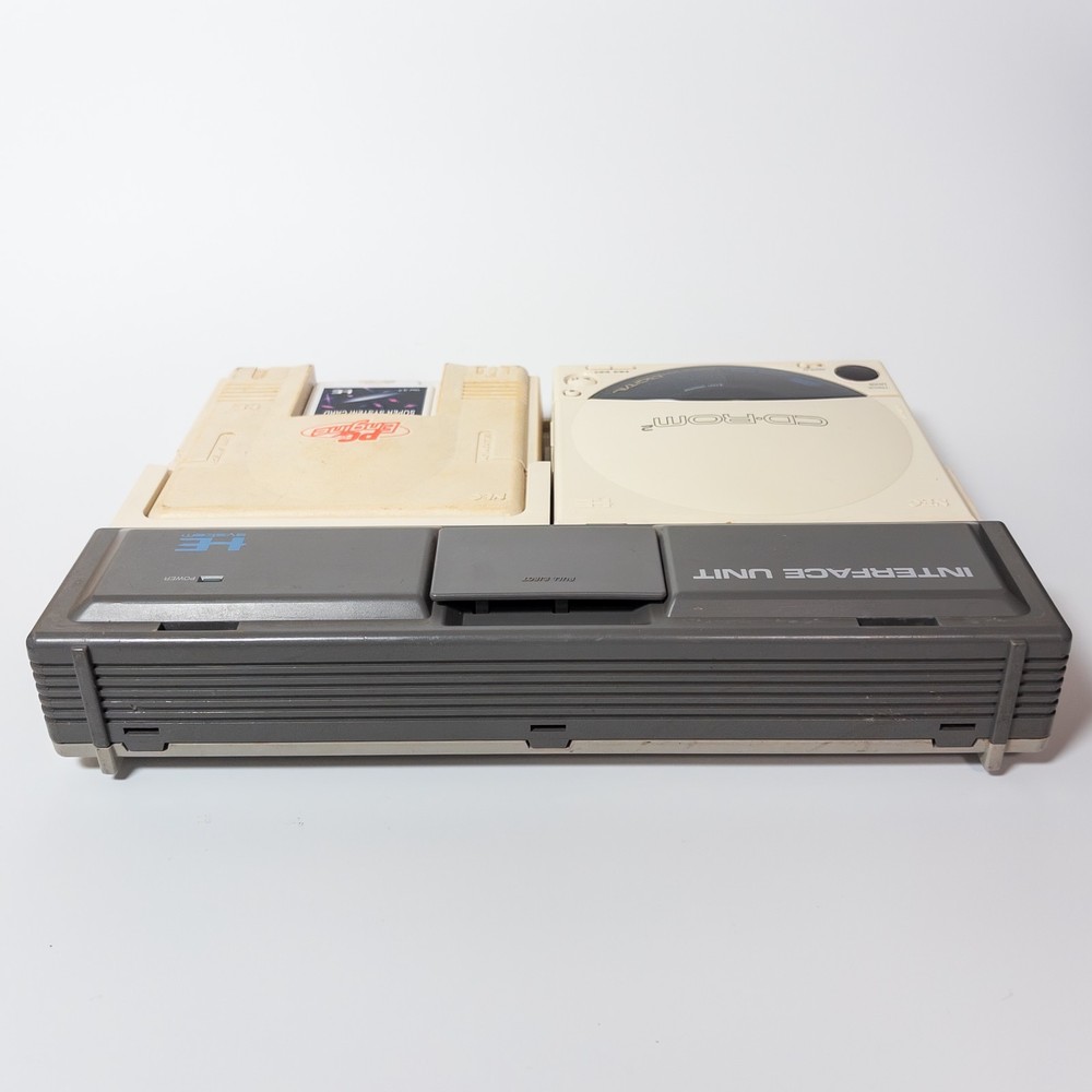 NEC PC Engine CD-ROM2 System IFU Console Super System Card Tested Japan