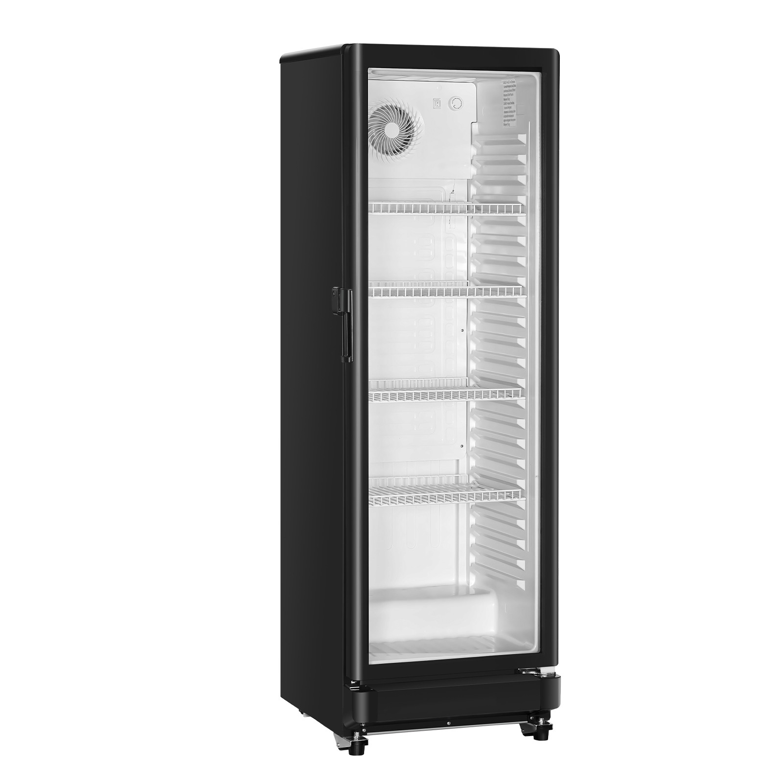 VEVOR Commercial Merchandiser Refrigerator 8.1 CU.FT Glass Door Beverage