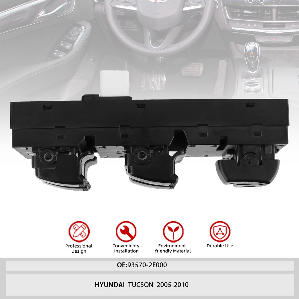 For 2005-2010 Hyundai Tucson Front Left Driver Side Master Power Window Switch