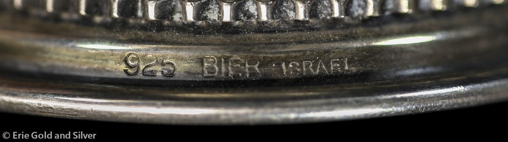 Bier Israel Sterling Silver Kiddush Cup