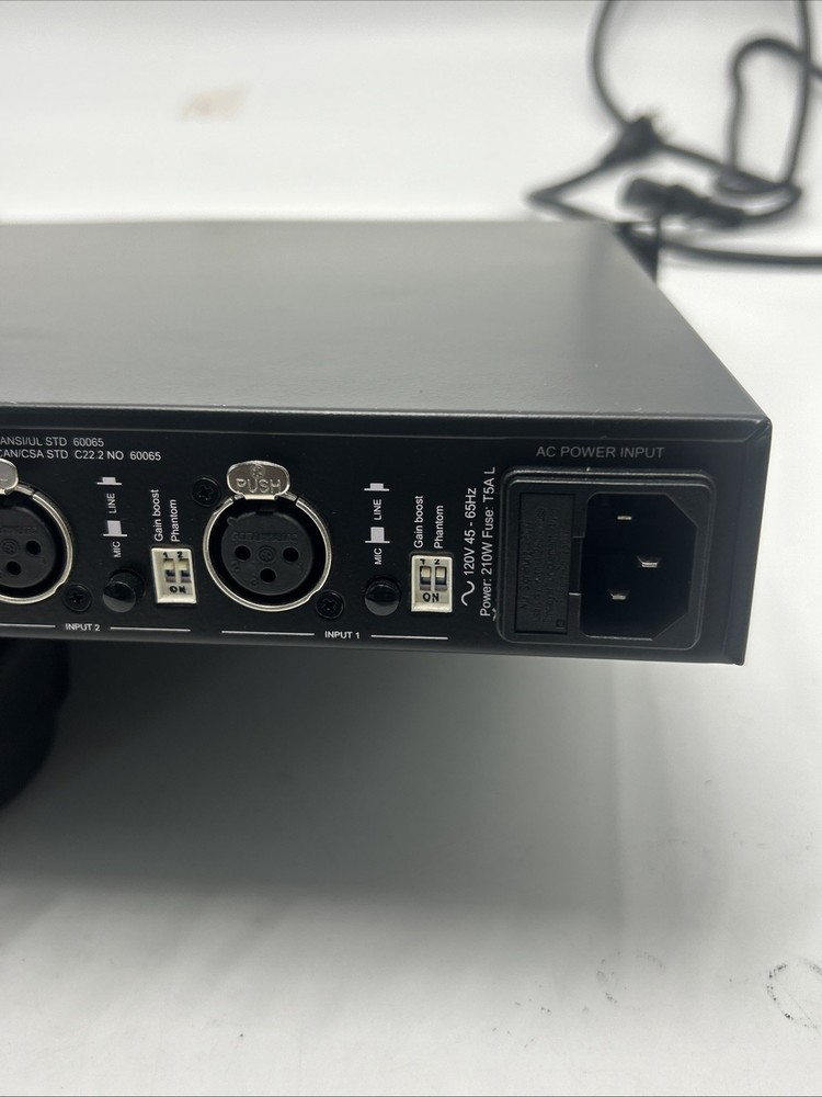 Ampetronic MLD9 Professional 2-Channel Rackmount 1U Induction MultiLoop Driver