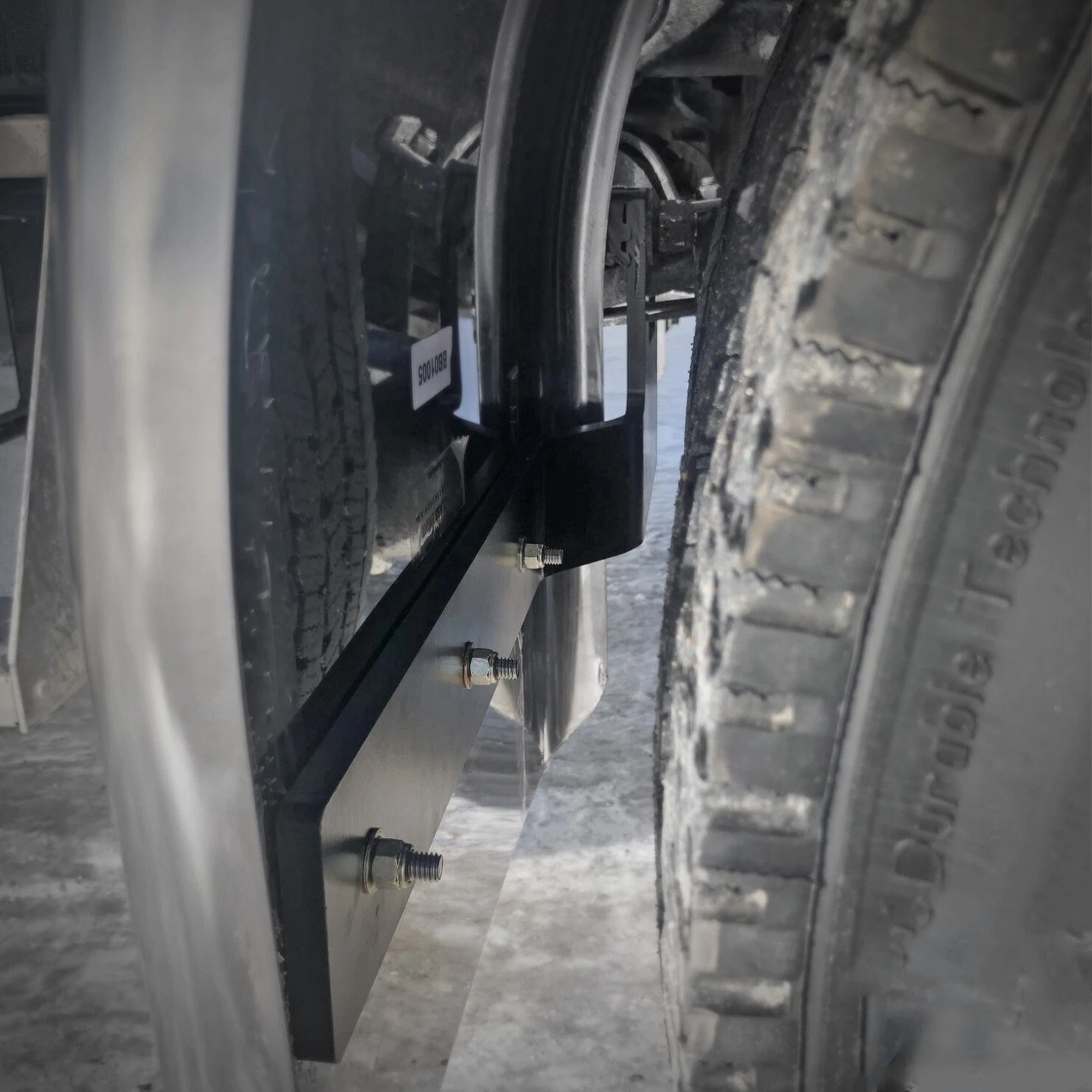 Shift Blind Mount Front Brackets For Stainless Half Fender Peterbilt Low Airleaf