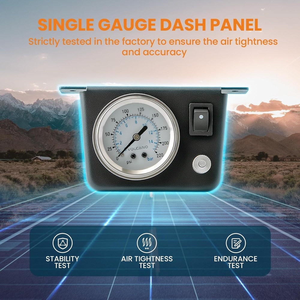 maXpeedingRods Air Compressor System Universal Air Spring Compressor Kit 6831A2G