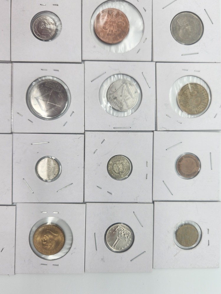 30 Foreign Coins From Various Locations