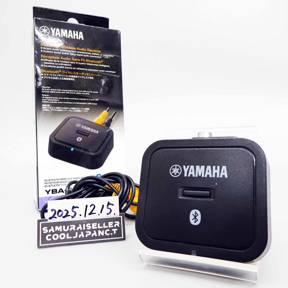YAMAHA YBA-11 Bluetooth Audio Receiver Wireless Adapter Japan Used
