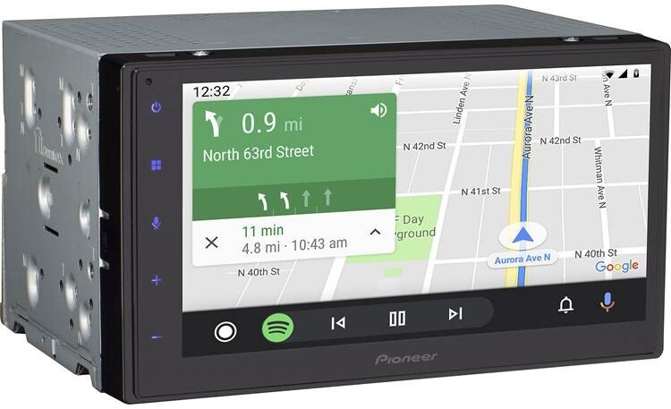 For Toyota 2005-2011 Tacoma Pioneer 6.8" Apple CarPlay Car Stereo Radio & kit