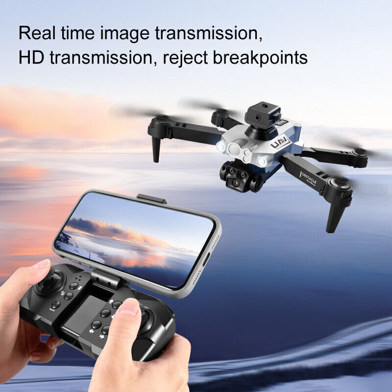 LU200 Drone WIFI FPV Optical Flow 4K Dual Camera Obstacle Avoidance Quadcopter