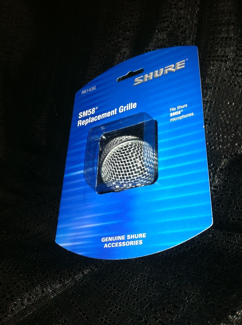 Free Shipping! Shure RK143G (Replacement Grille for SM58) Shure Mic Grill SM 58