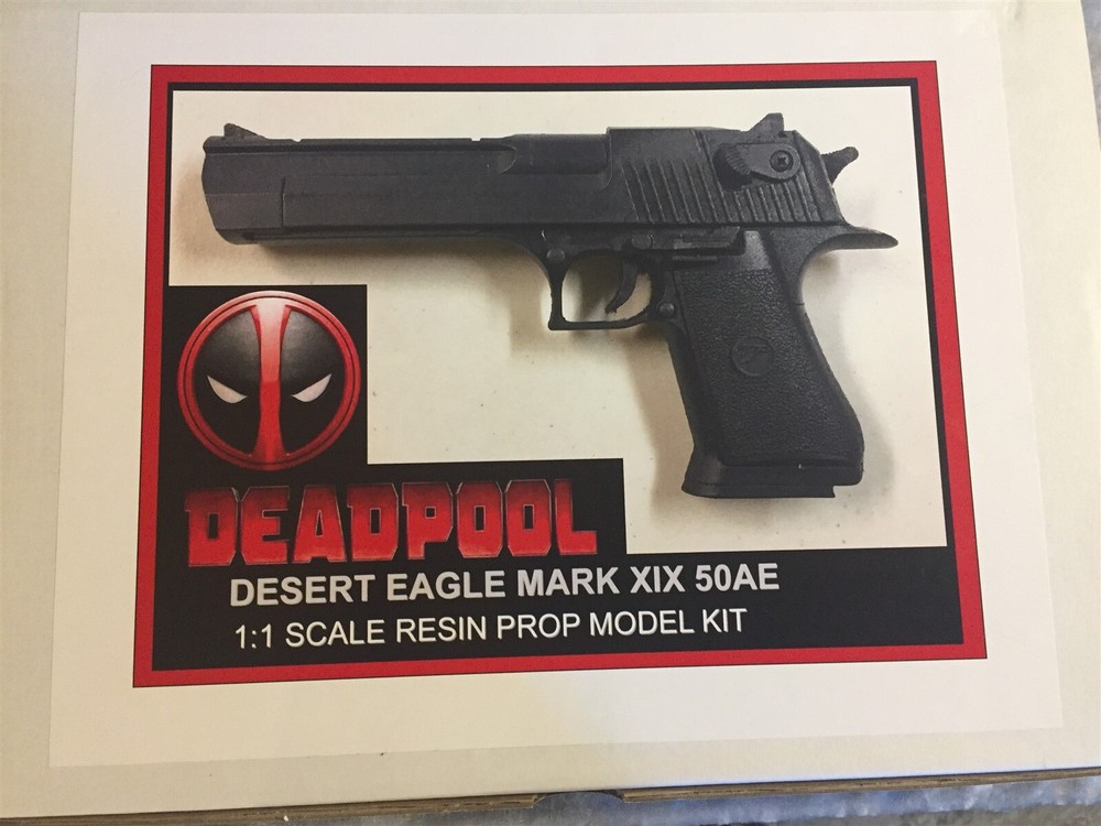 Deadpool Desert Eagle Mark XIX 50AE Resin Prop Replica Model Kit
