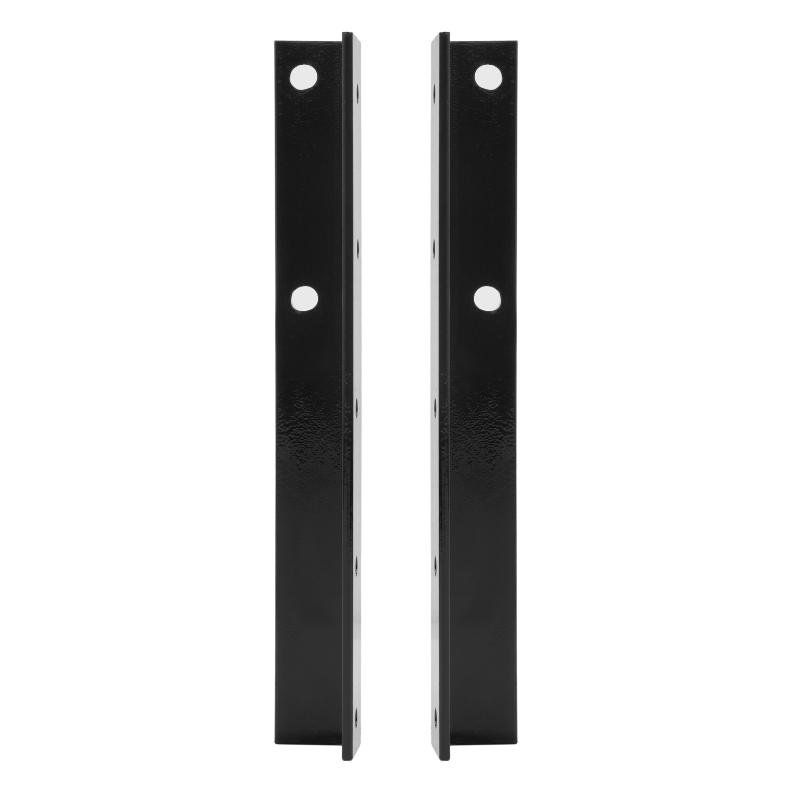 2pcs Black Battery Box Mounting Brackets For Peterbilt 375/378/379/385 1988-2010