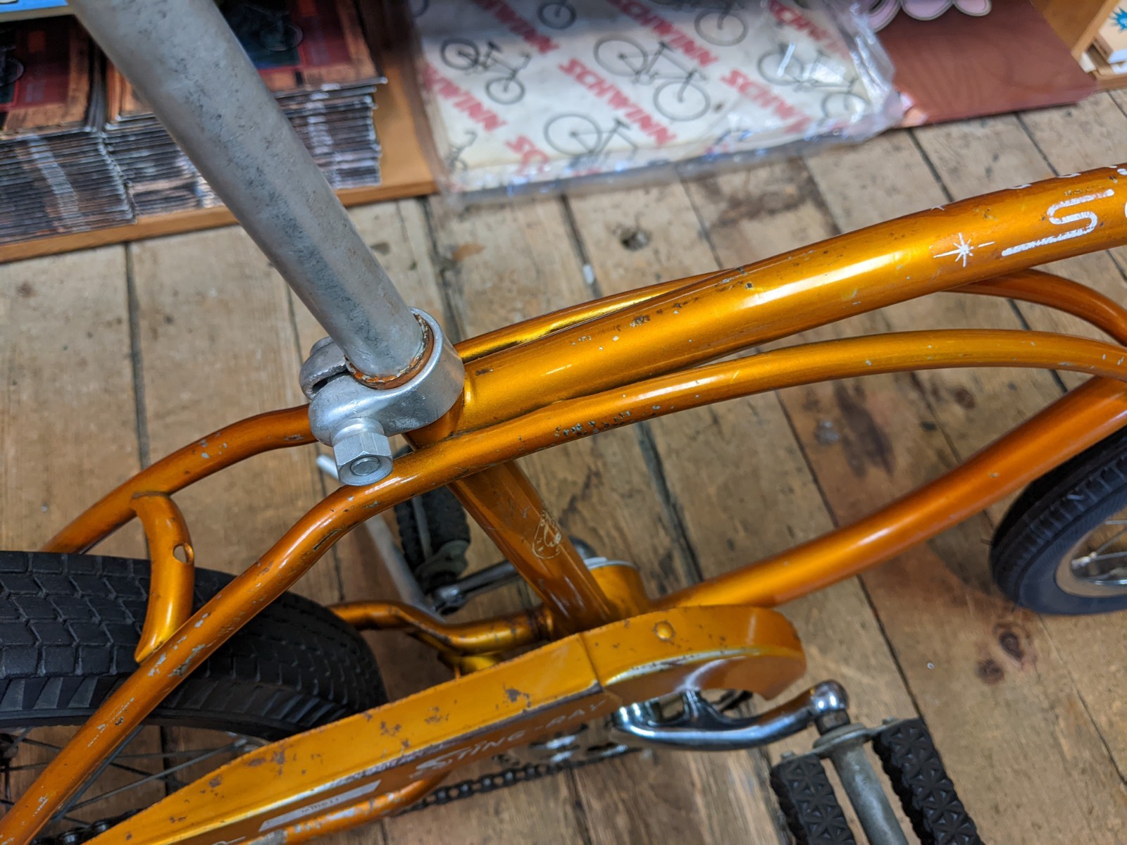 Original AD January 1968 Coppertone Schwinn Stingray Midget 16" Single Speed