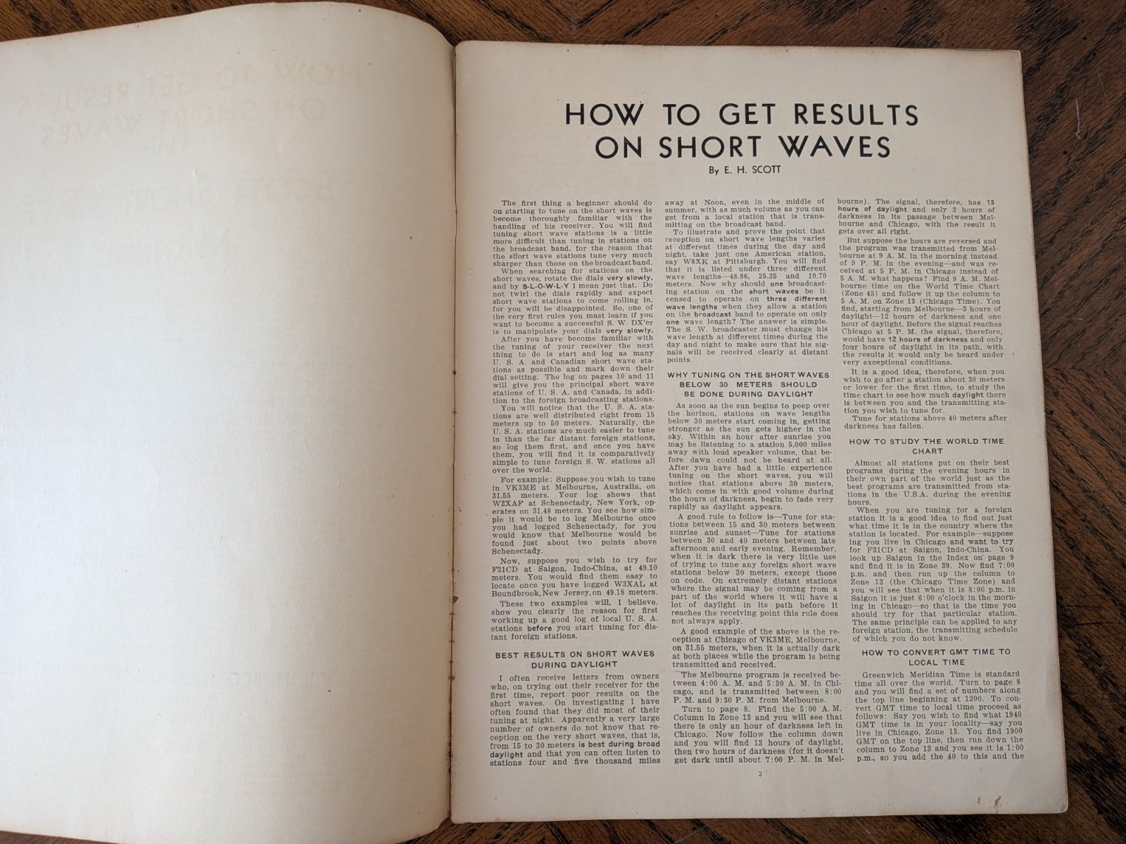 EH Scott Radio The Scott Short Wave Manual
