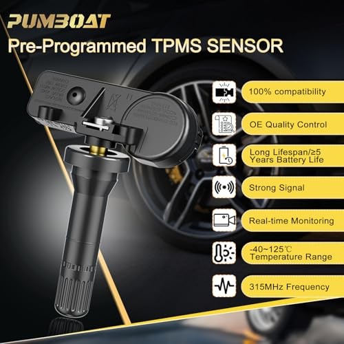 TPMS 315MHz GM Preprogrammed Tire Sensor Compatible with:➥Chevy Trax(13