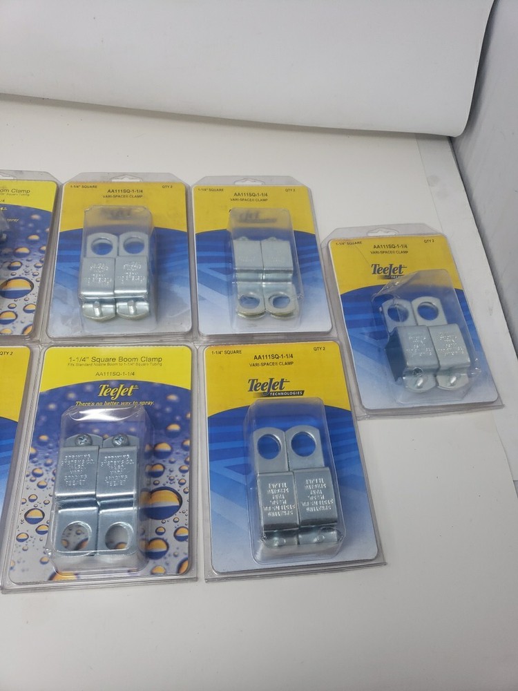 TeeJet Vari-Space Clamp AA111SQ-1-1/4 2pk 9ct