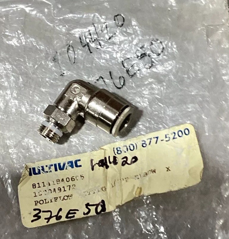 NOS Surplus Multivac 81111840605 Poly Flow Fitting