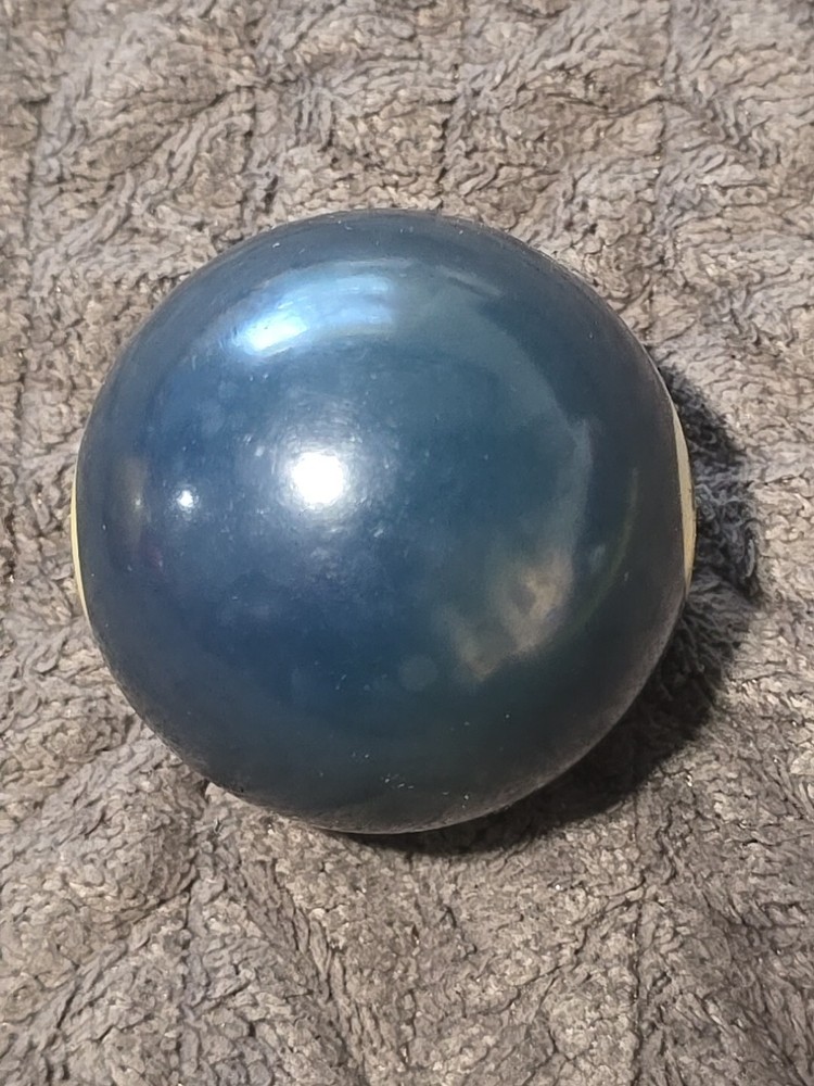 🎱Vintage Replacement Belgian(#2) Pool Ball~Billiards Solid Blue Ball 2"