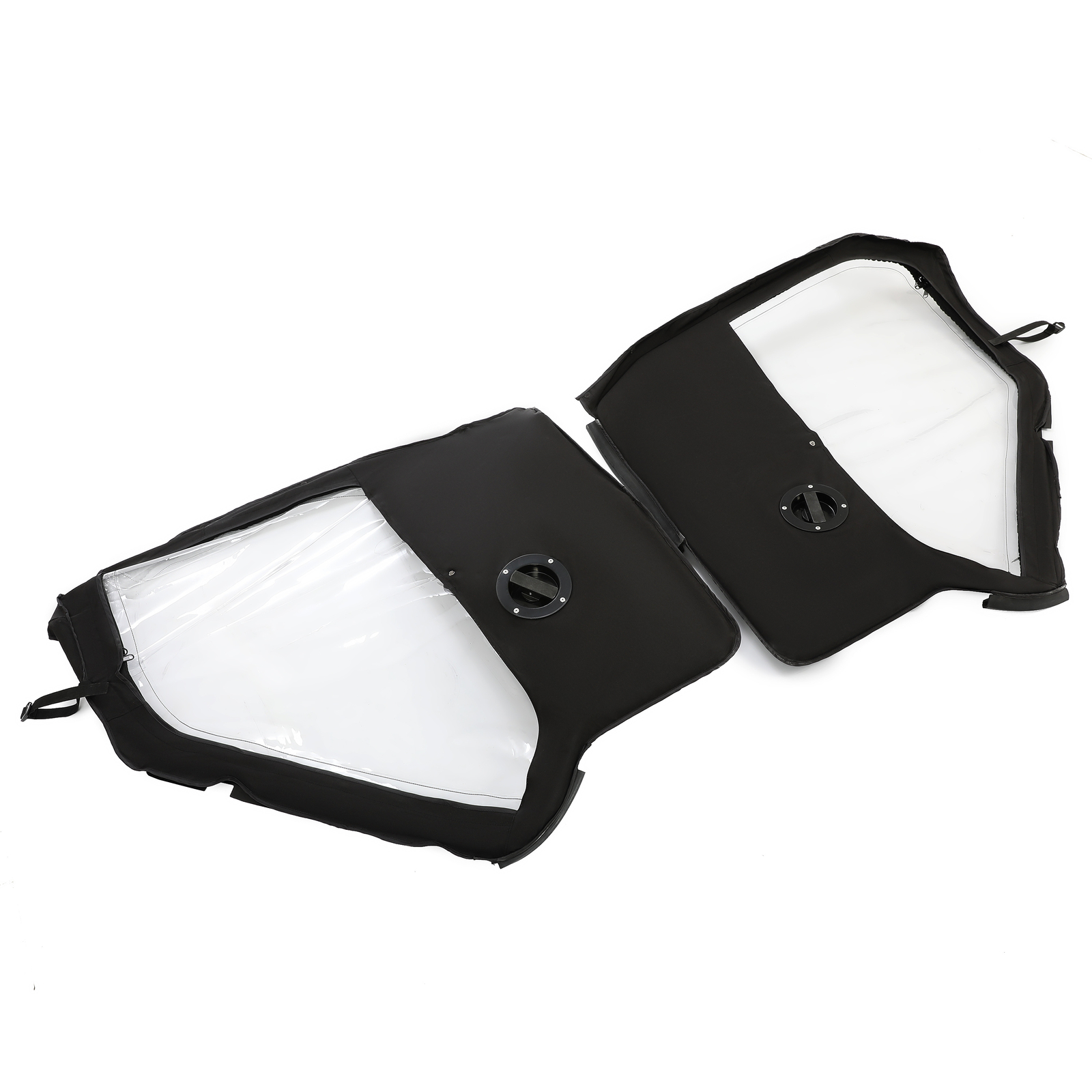 Left & Right Soft Doors Nylon Door+Plastic Window For Honda Pioneer 500 20-24