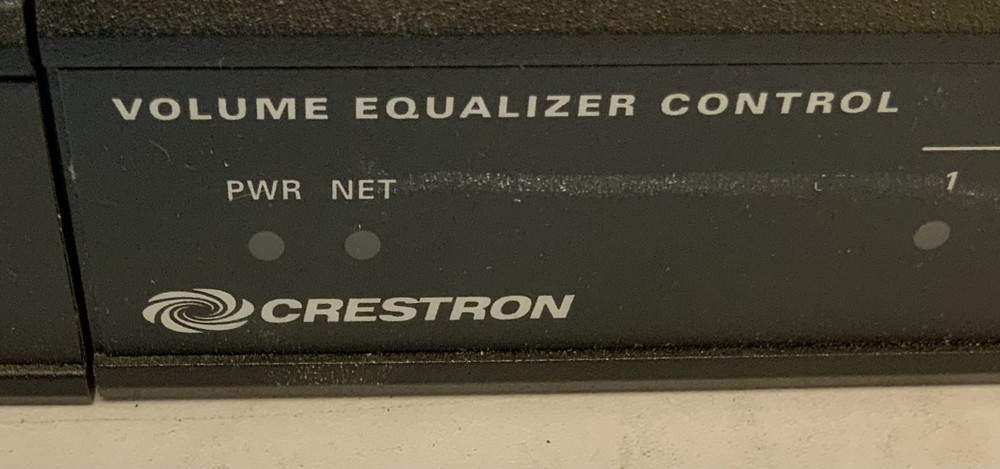 Crestron C2N-VEQ4 4 Channel Volume Equalizer Controller, Black "W1C"