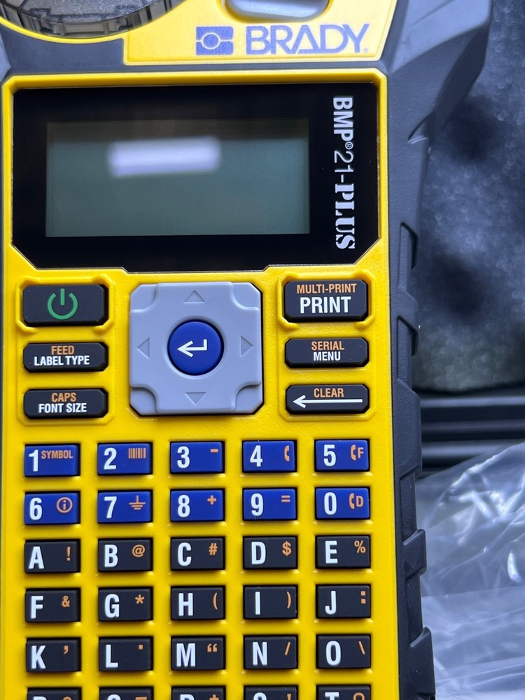Brady BMP21-PLUS Lable Printer