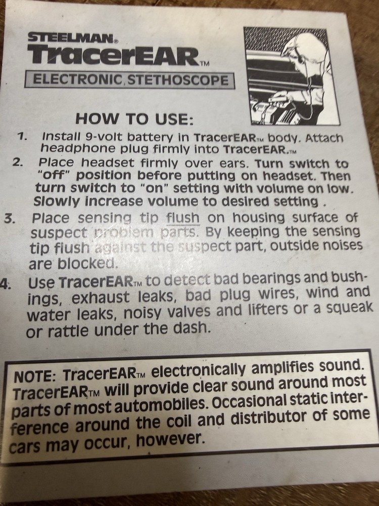 Steelman Tracer Ear Electronic Stethoscope with Case