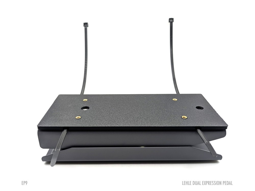 Lehle Dual Expression Pedal – Pedal Plates (Temple Audio, Hook & Loop, Zip-Ties)