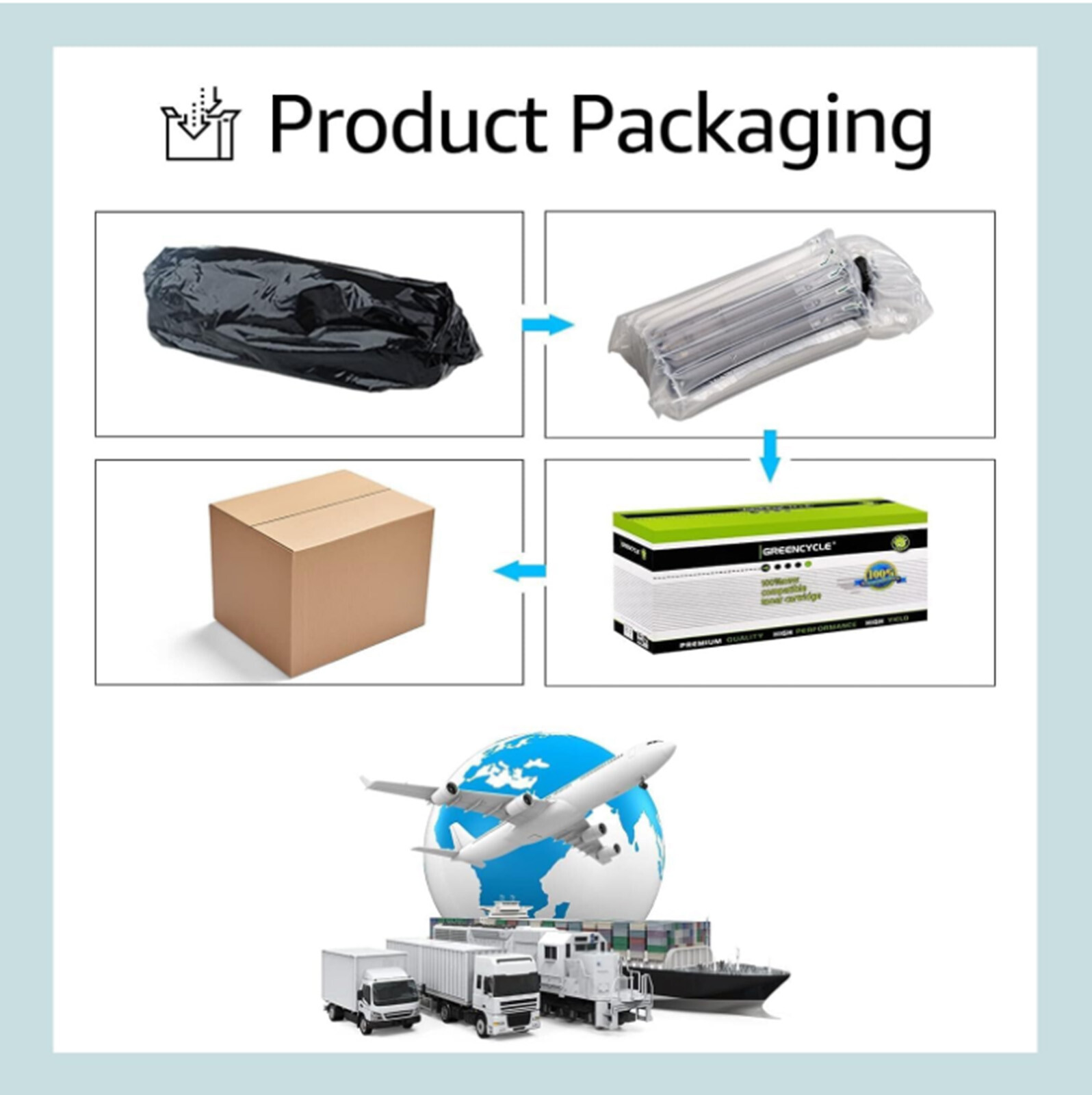 1 PK 141A Toner Cartridge with Chip Compatible HP for Laserjet M110w MFP M139w